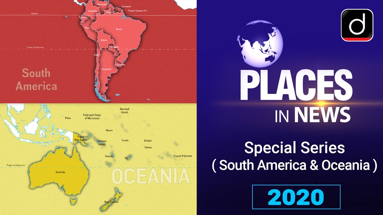 Places in News - South America and Oceania
