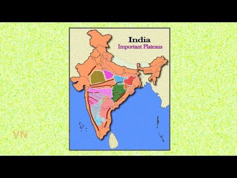 Plateaus of India