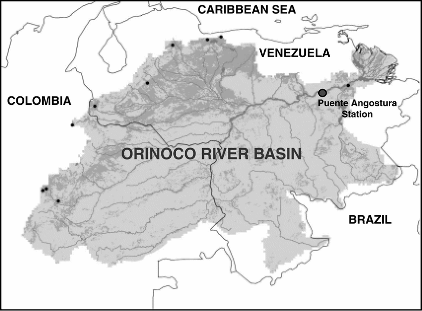 The Orinoco basin