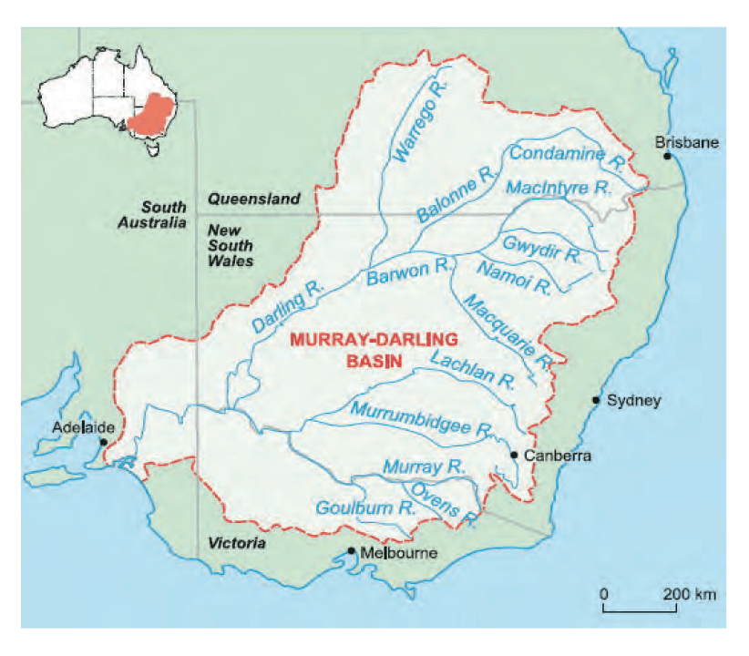 basins Murray and Darling