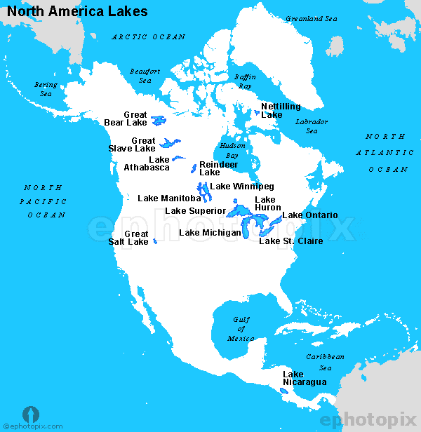north-america-lakes-map