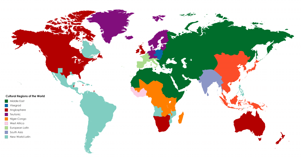 Cultural Region Of The World