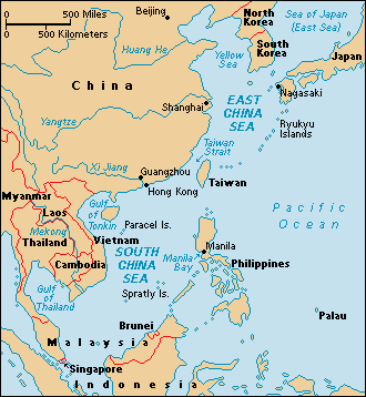 east china sea