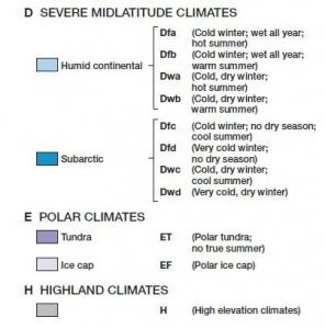 Koppen Climate Classification System - UPSC IAS - UPSC Notes ...