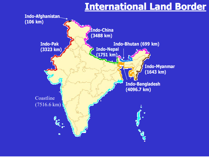 india land border