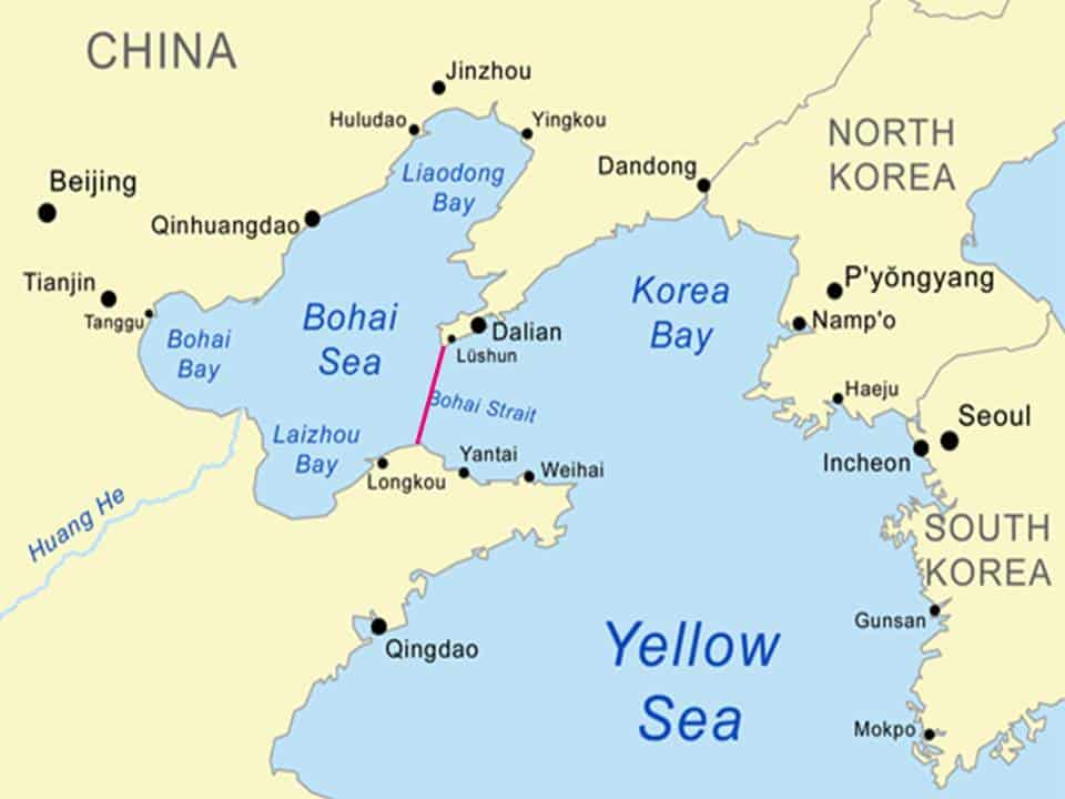Bohai Strait upsc