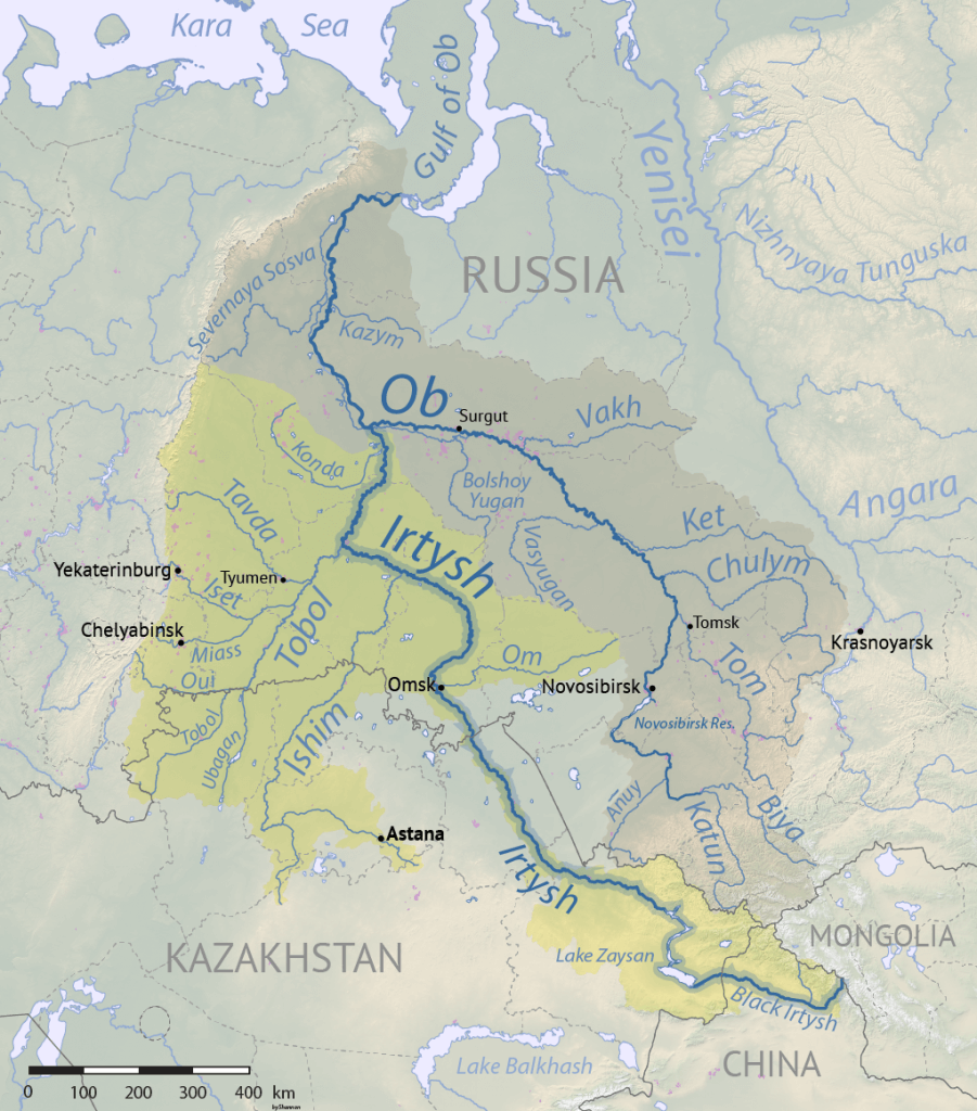 Irtysh river basin upsc