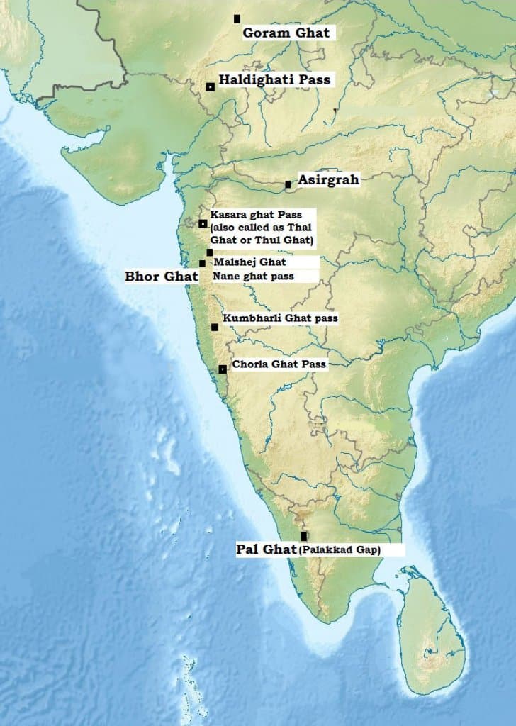 भारत में पर्वतीय दर्रे 1