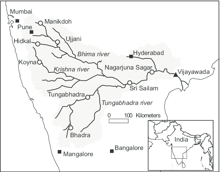 krishna river upsc