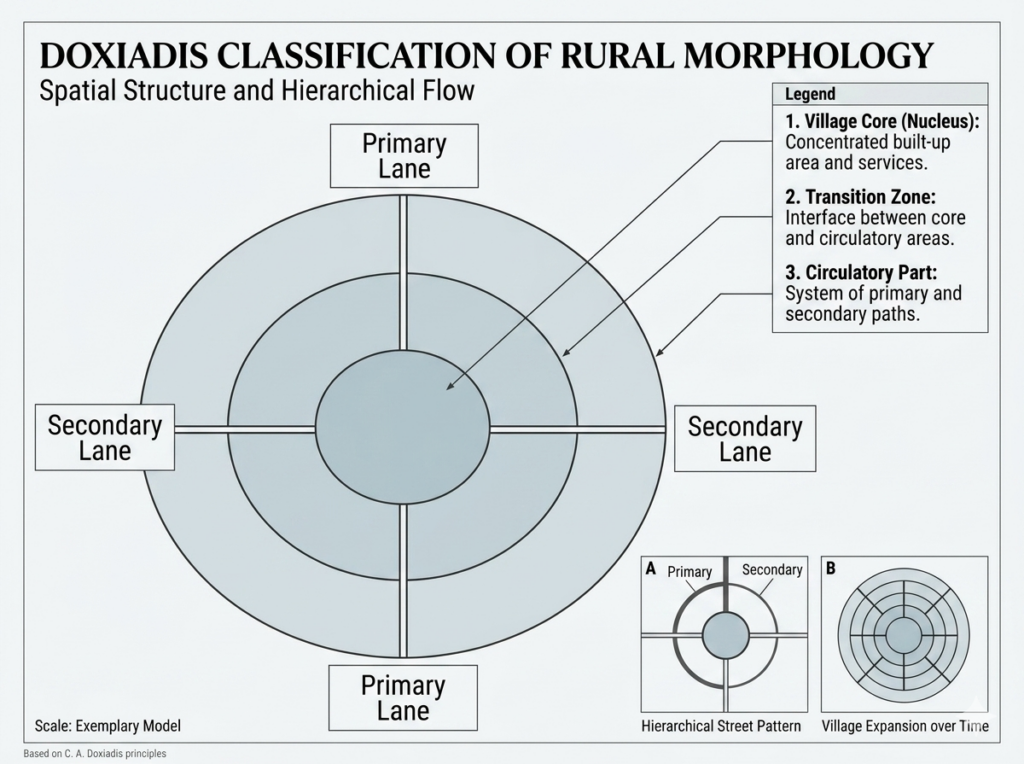 Doxiadis Classification of Rural Morphology