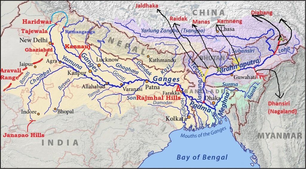 गंगा नदी प्रणाली