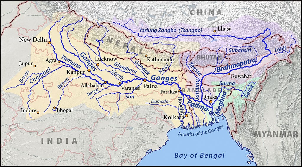 Ganges basins