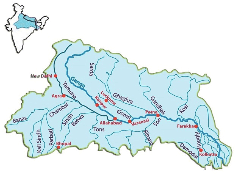 Gomti river upsc