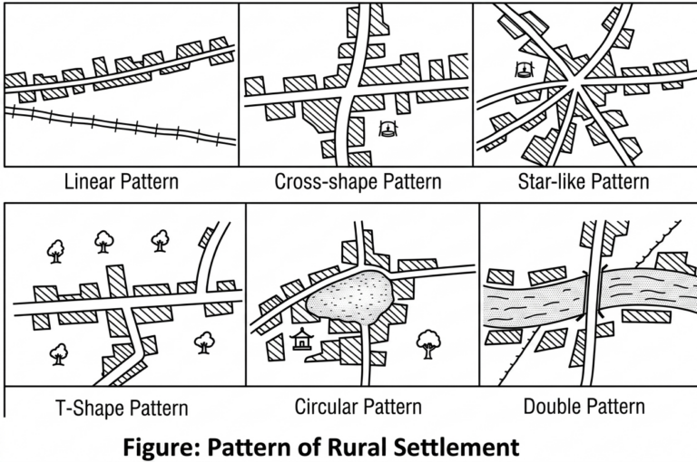Pattern of Rural Settlement - UPSC Notes » LotusArise IAS