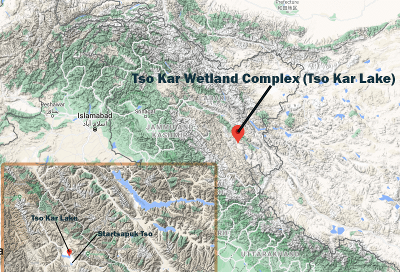 Tso Kar Wetland Complex (Tso Kar Lake)