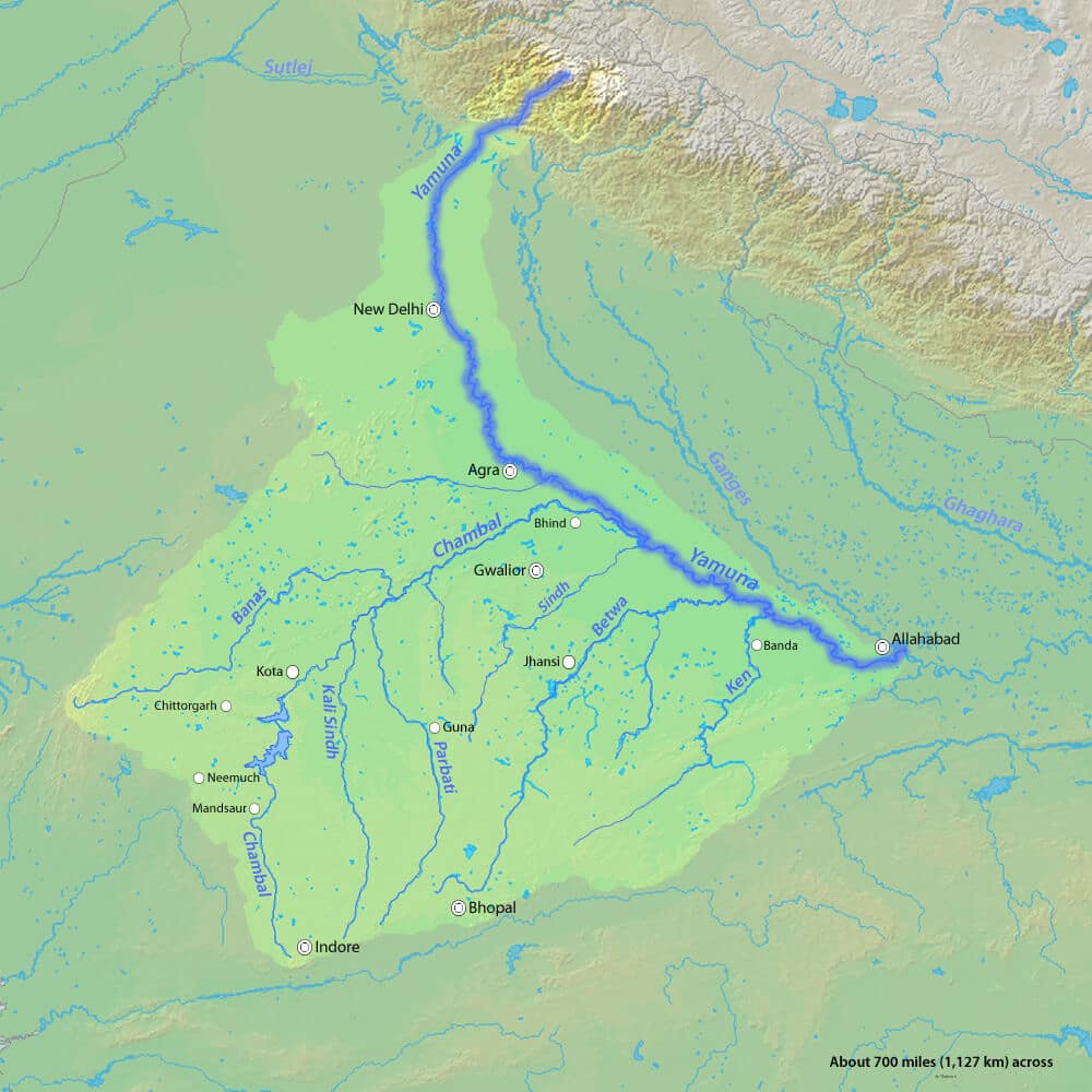 Yamuna river system upsc