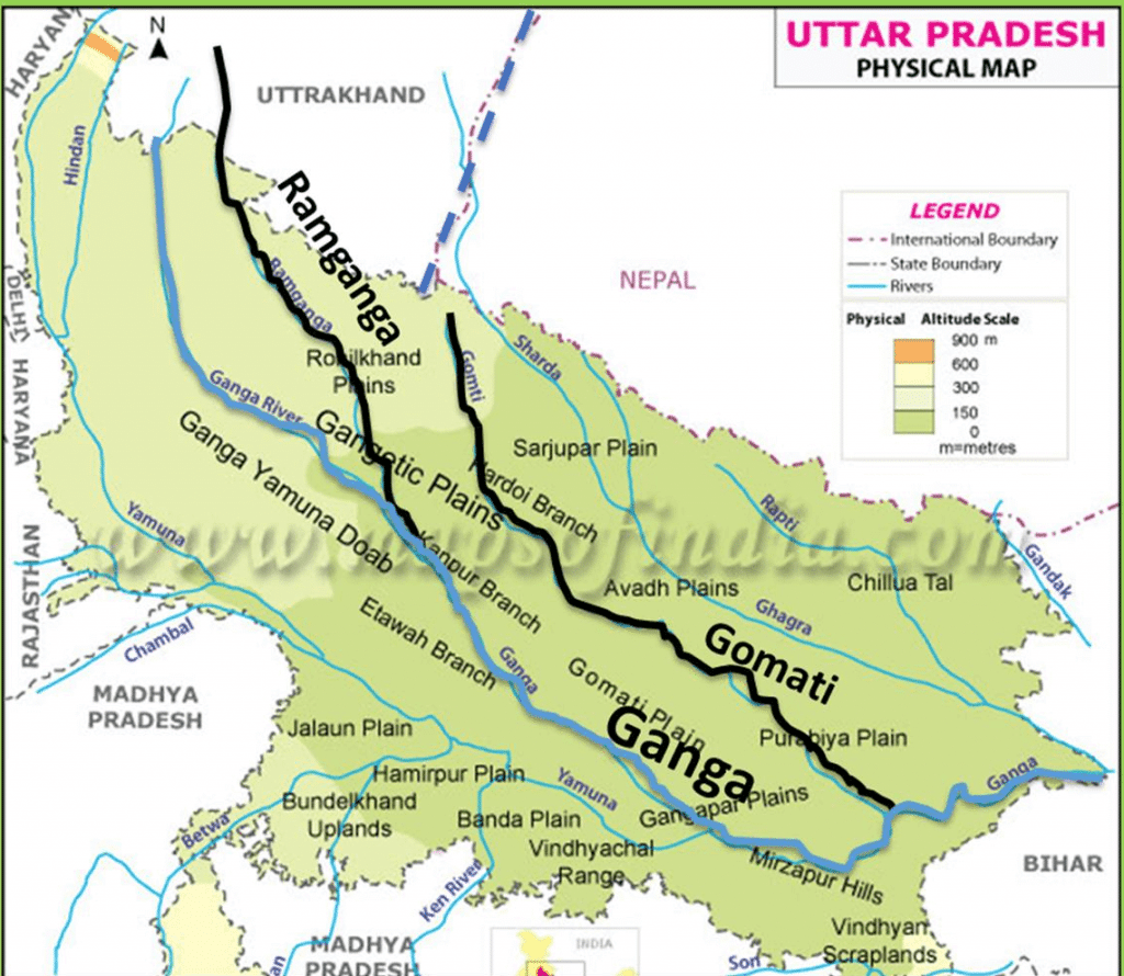 रामगंगा नदी upsc