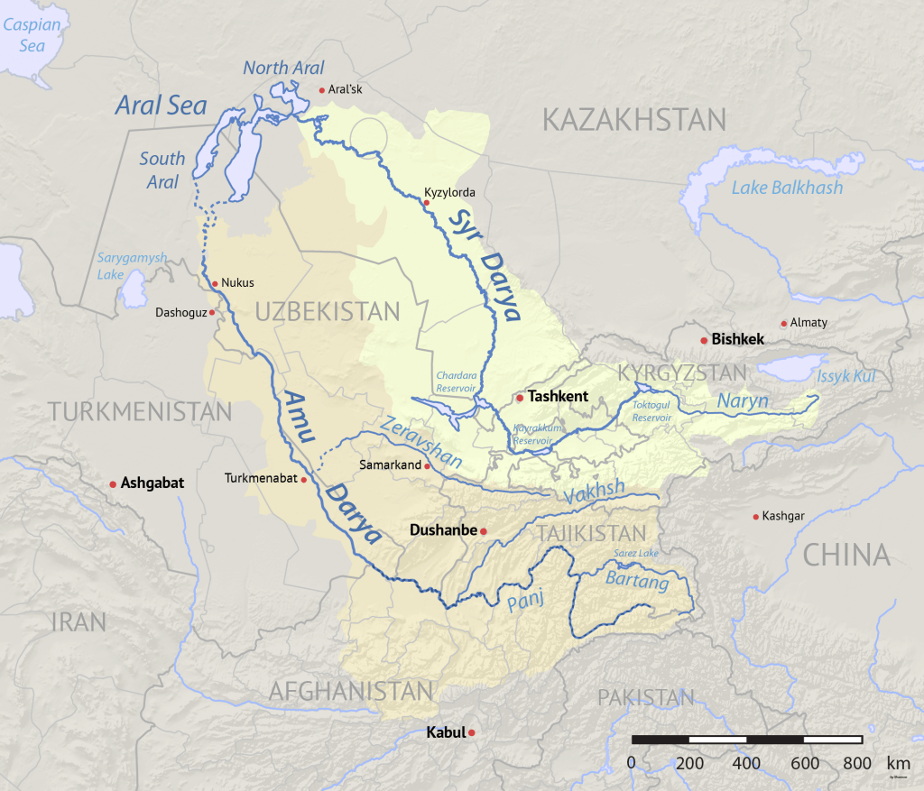 Amu Darya river