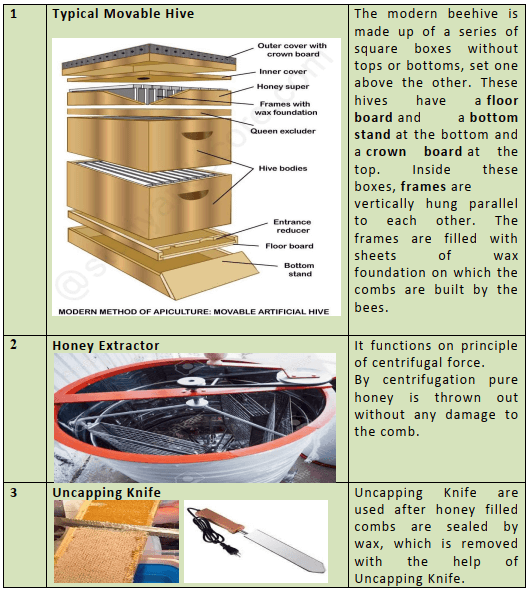 Modern Method of apiculture