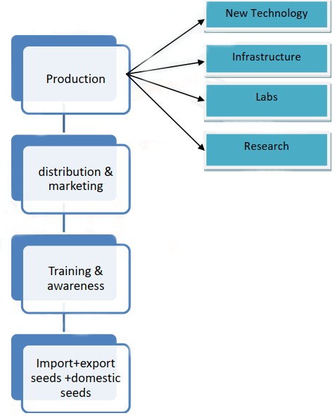 Seed production and distribution in India