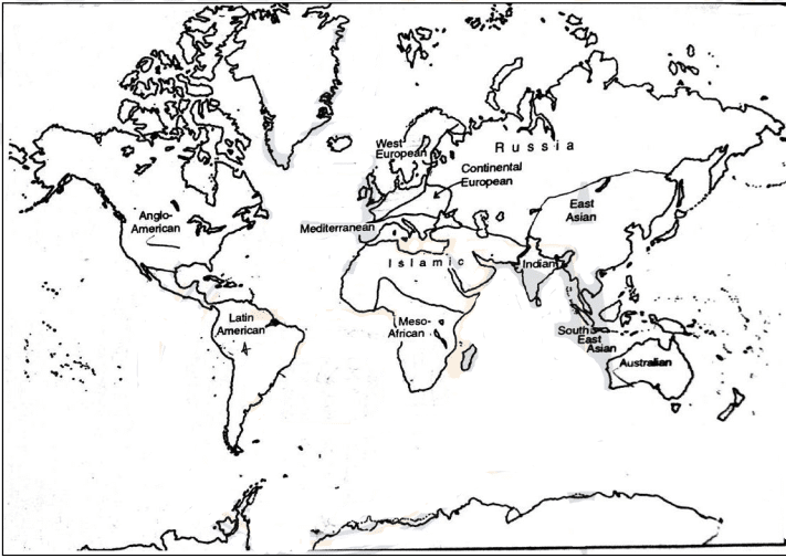 Cultural Region of the World UPSC (Human Geography)