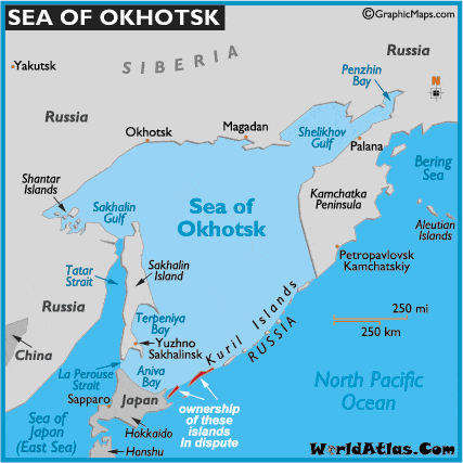 ओखोटस्क सागर upsc