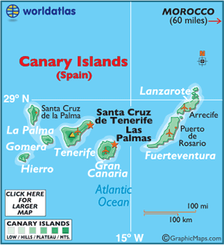 canary islands upsc