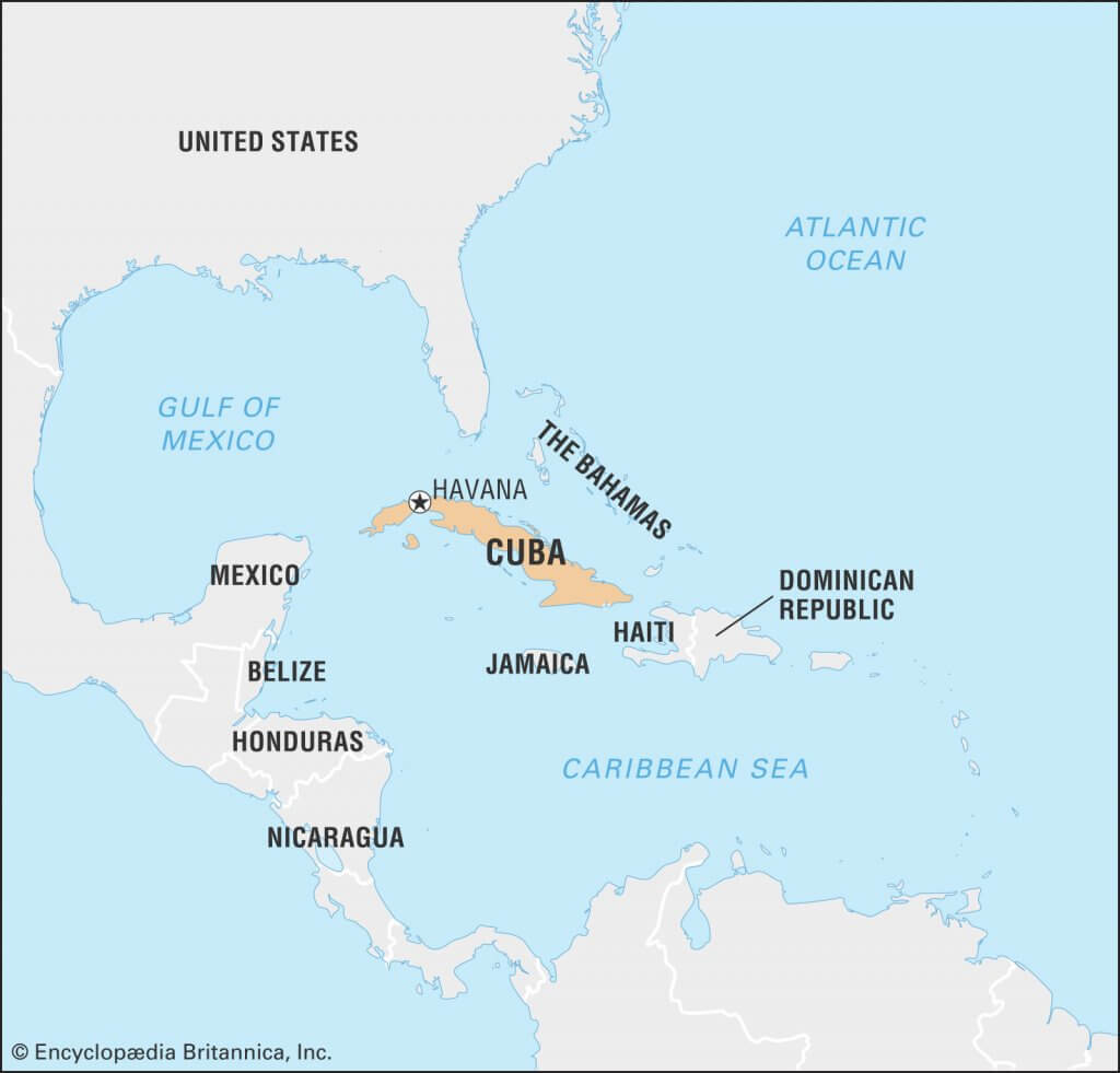 island of Cuba UPSC
