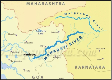 mandovi river upsc