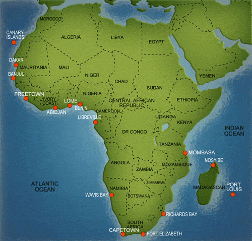 ports of africa upsc