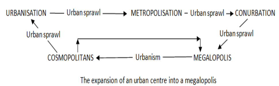 Urbanization process upsc