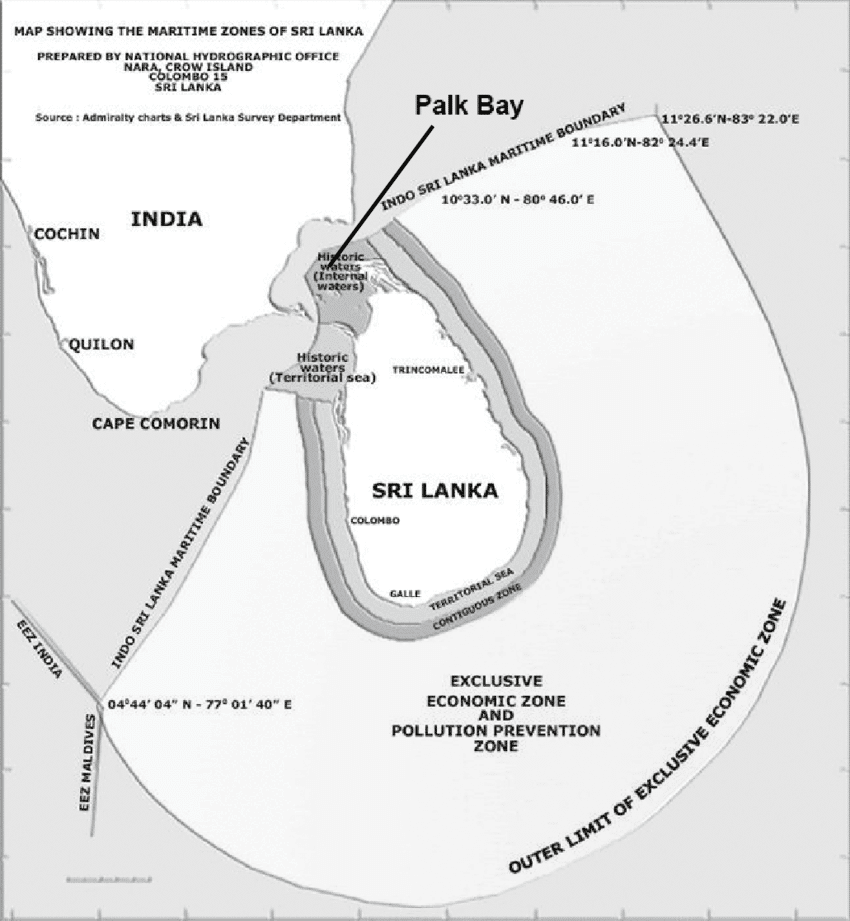 india sri lanka maritime boundary