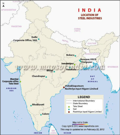 Iron and Steel industry in India - UPSC - UPSC Notes » LotusArise IAS