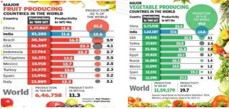 major food producing countries