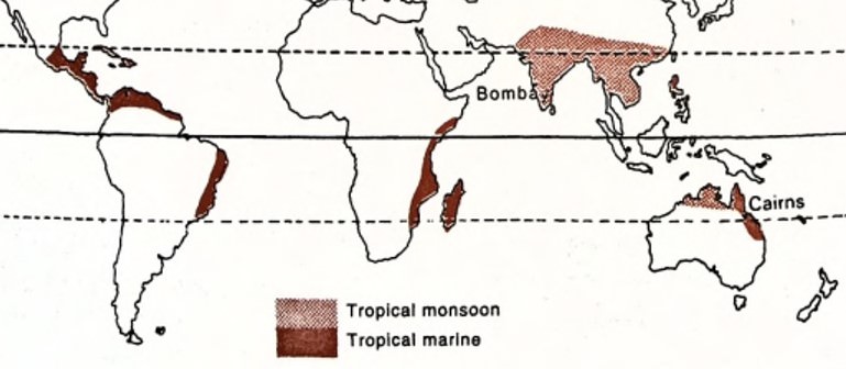 Tropical Monsoon Climate