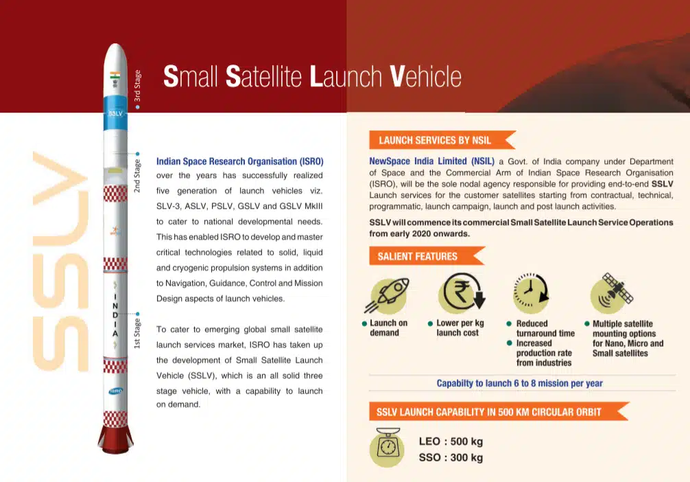 small satellite launch vehicle upsc