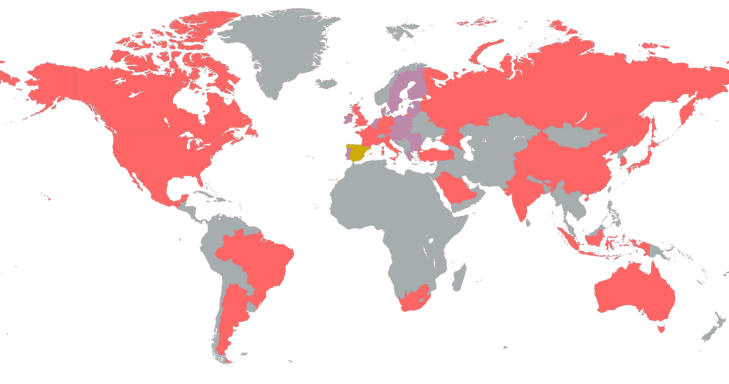G20 members map
