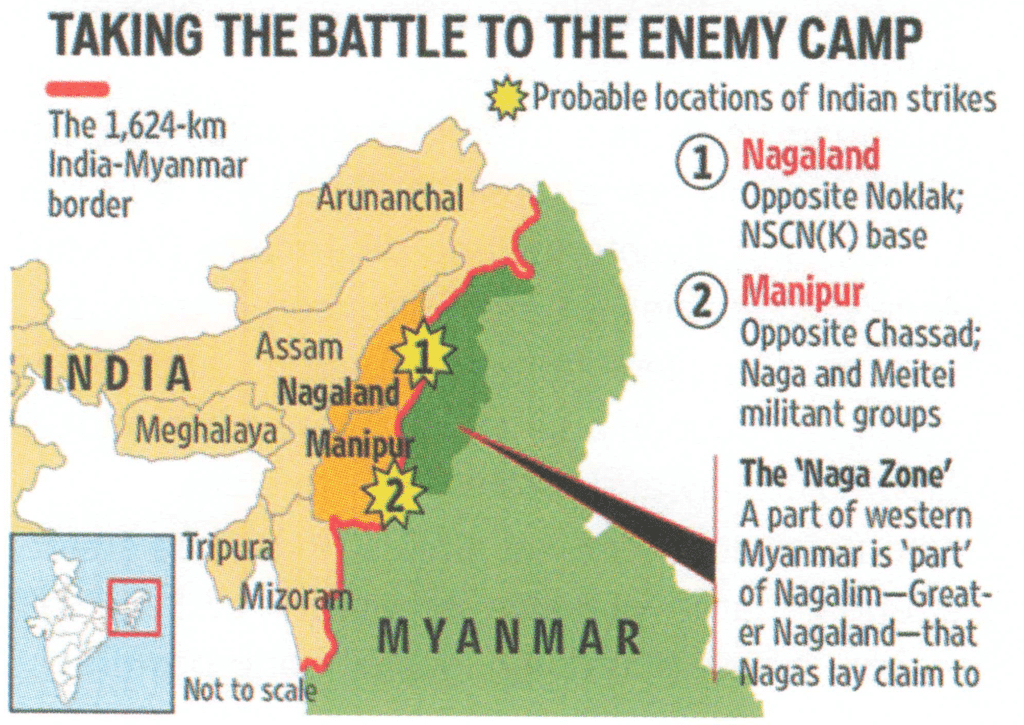 surgical strike India north east