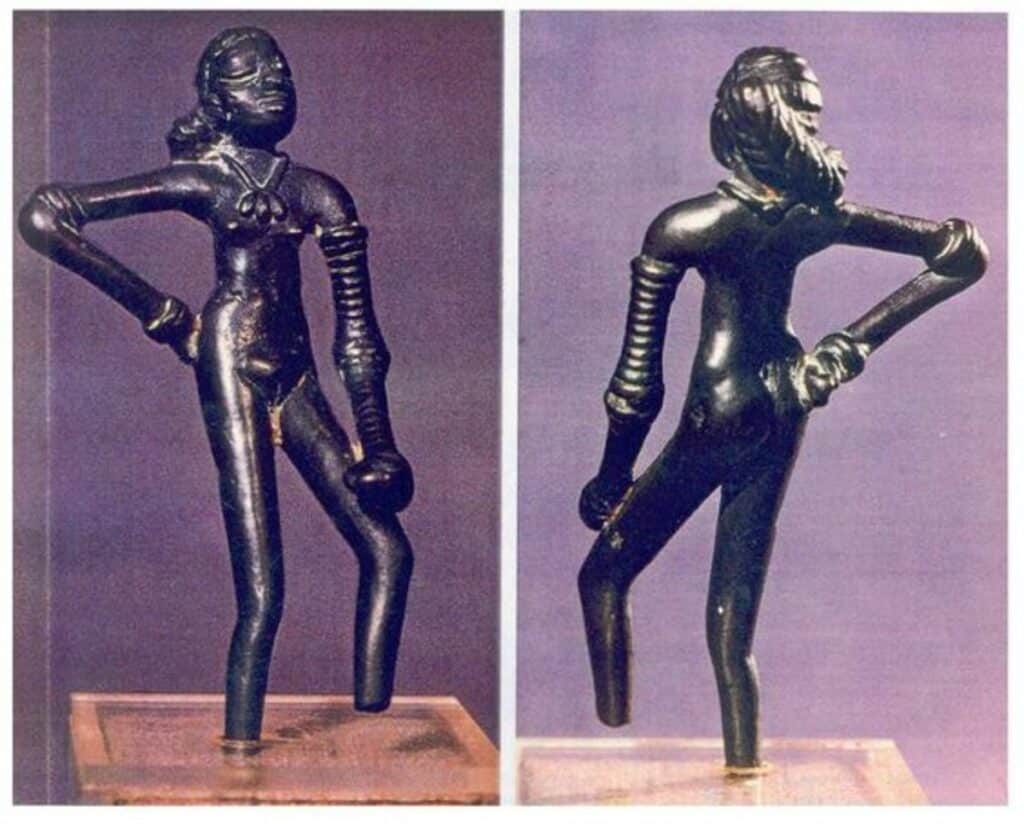Bronze Dancing Girl of Mohenjo daro