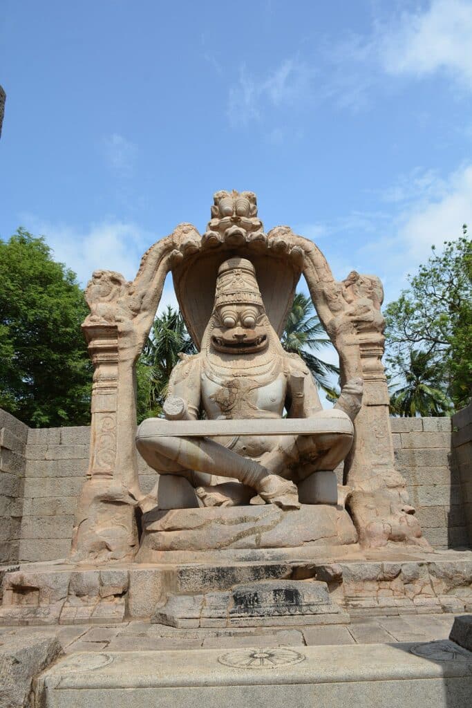 Lakshmi Narasimha Sculpture