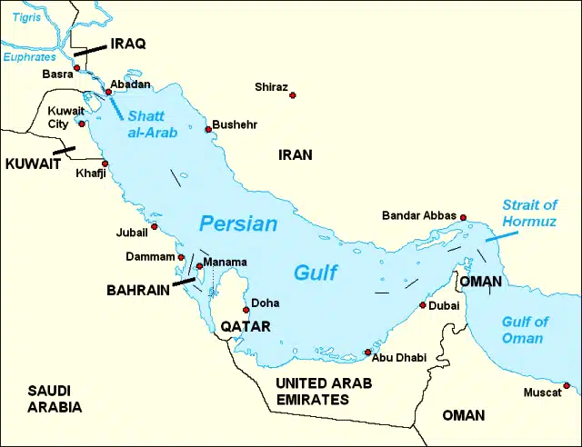 फारस की खाड़ी क्षेत्र