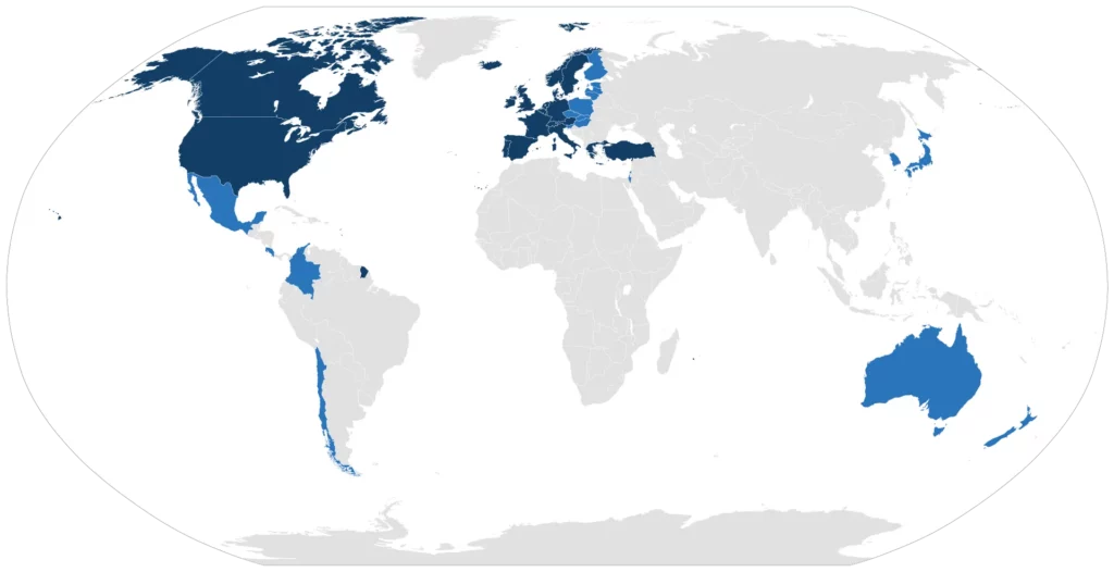 ओईसीडी सदस्य राज्य