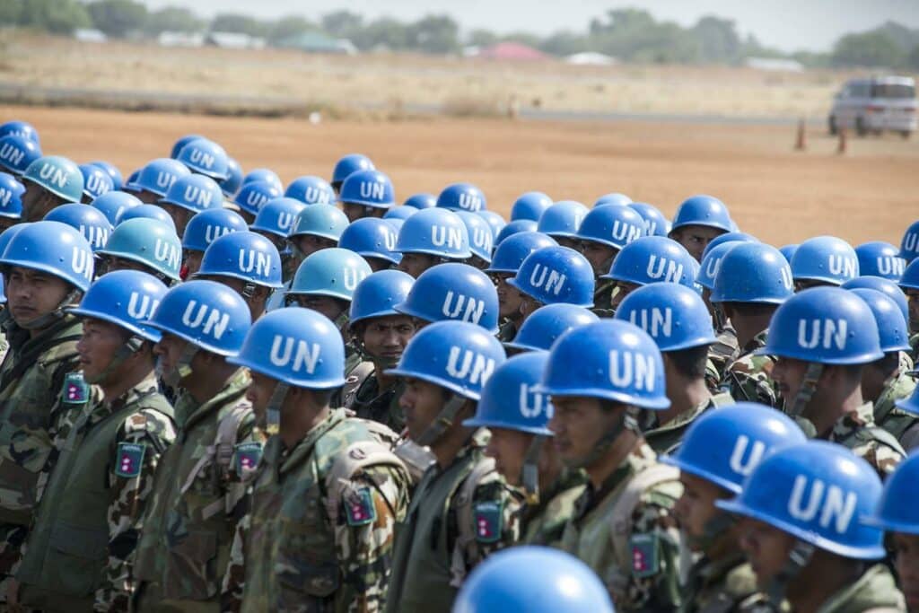 संयुक्त राष्ट्र शांति सेना यूपीएससी