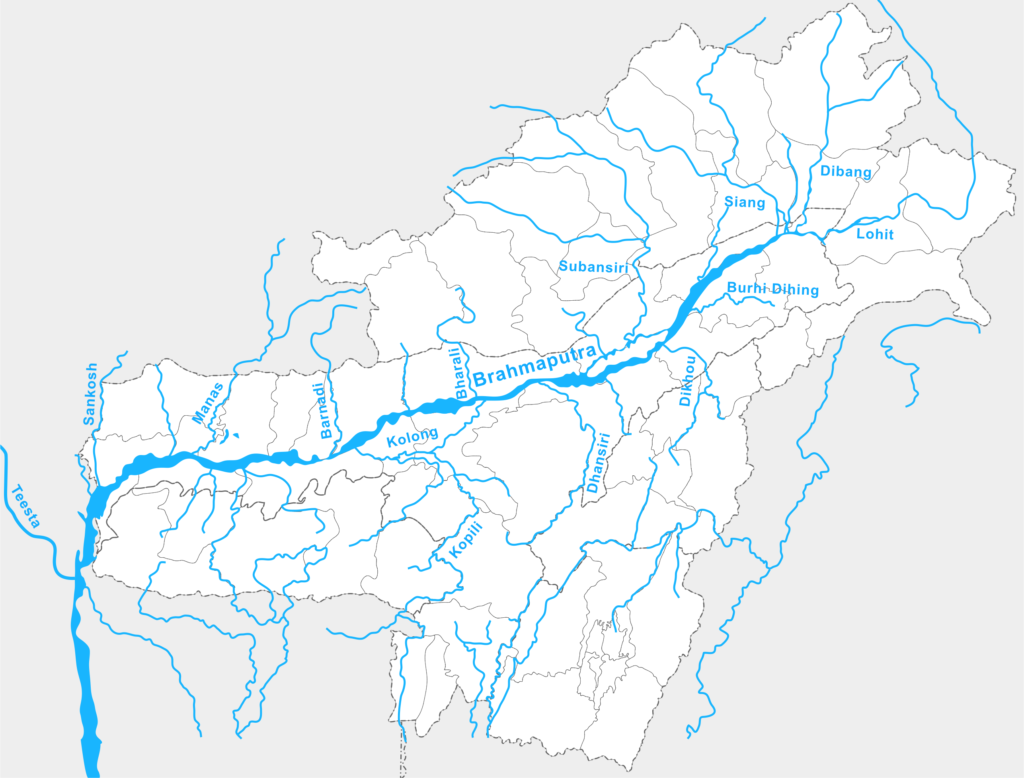 Brahmaputra river basin
