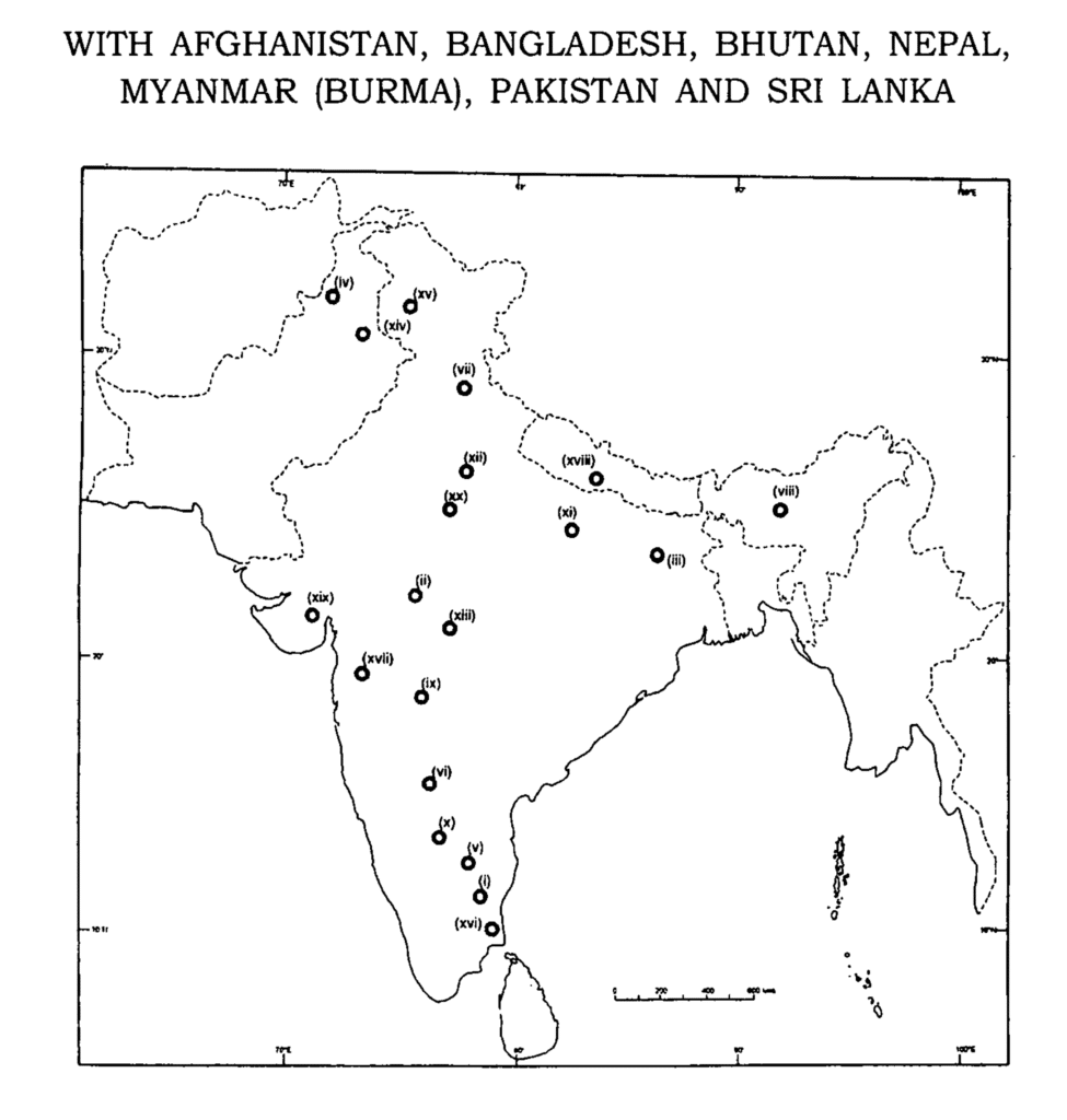 UPSC History Optional Map Solution 2014