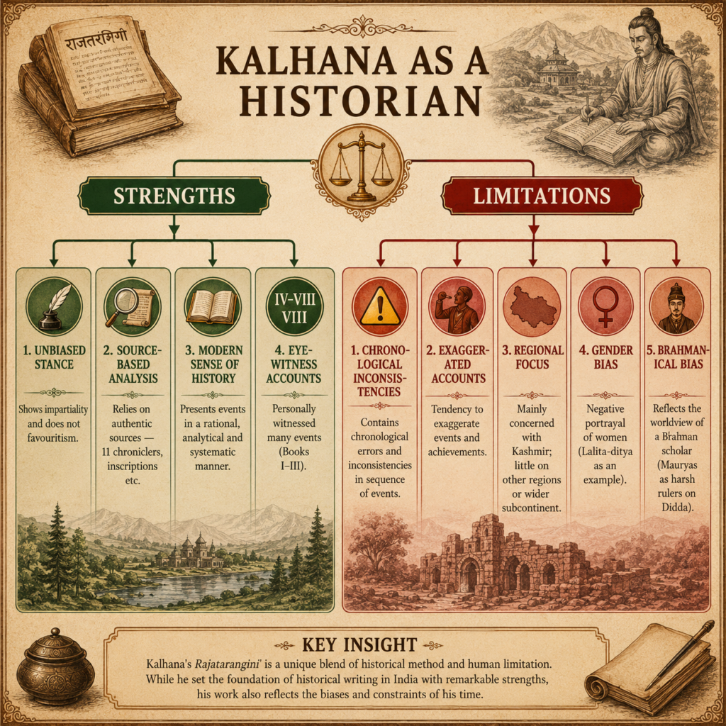 Kalhana as a historian: strengths and limitations