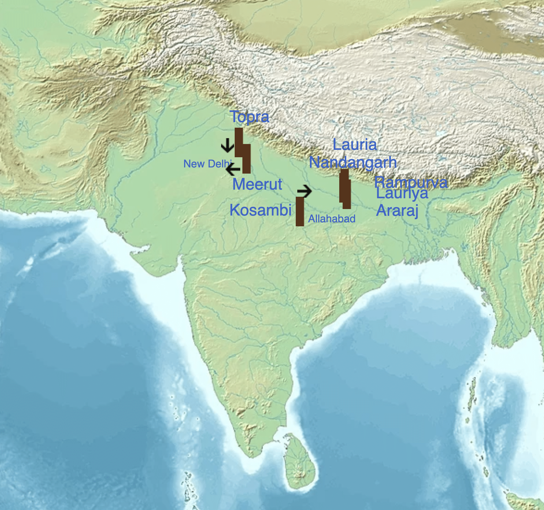 Major & Minor Pilar Edicts of Ashoka UPSC