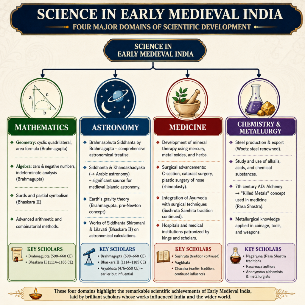 Science in early medieval India