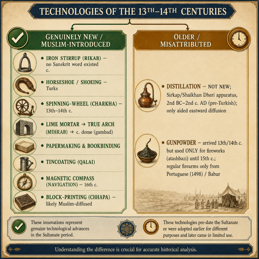 Technologies of the 13th–14th centuries