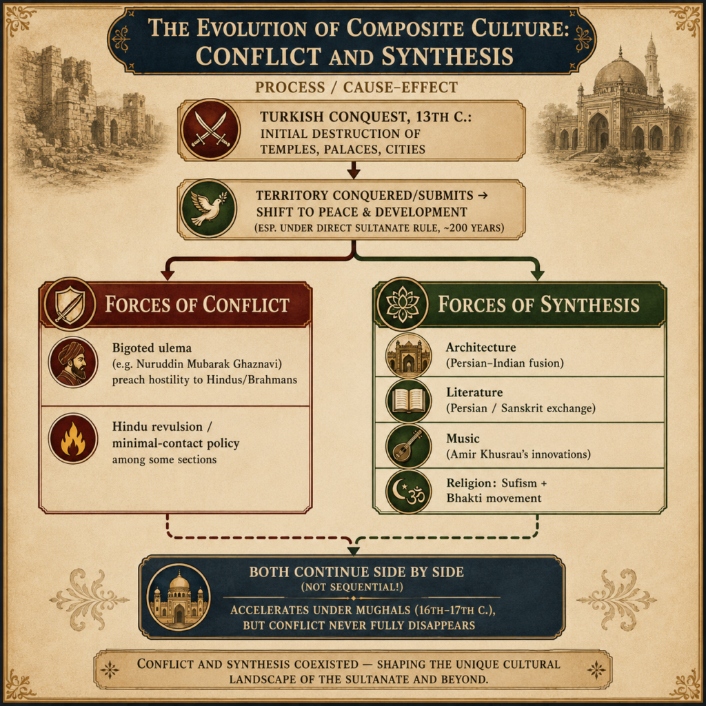 The evolution of composite culture